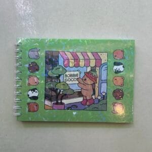 Caderno Livro BOBBIE GOODS VERDE fino
