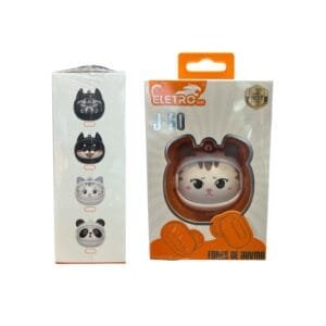 Fone Bluetooth Formato Animal J60