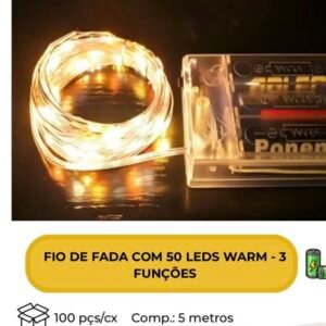 Fio de fada cor de branco quente 25003