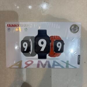 relogio smart com 3 pulseira A9 MAX