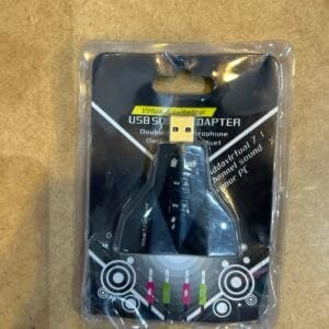 Adaptador placa de audio  com 4 p2