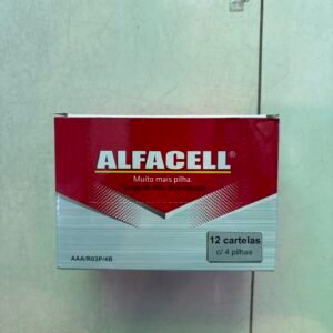 Pilha Alfacell Com 48 Unidades AAA