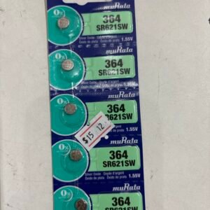 Bateria 364 murata cartela com 5
