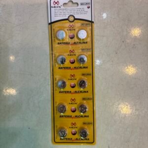 Cartela De Bateria mox Com 10 Unidades LR44