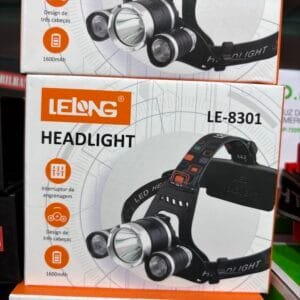 lanterna de cabeça metal 3 lanterna  LE8301 1528