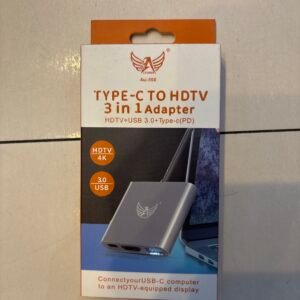 cabo tipoc+USB+hdmi 3 In 1 AU596