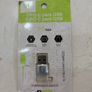ADAPTADOR ENTRA TIPO C SAÍDA USB