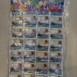 bolinha gel acresce na agua transparente