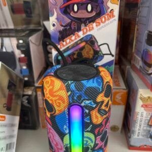 Rádio Som Bluetooth Caveira AL8329