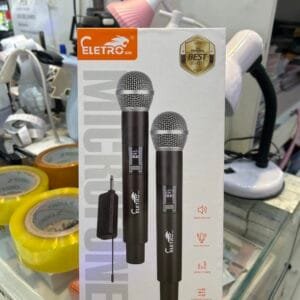 Microfone Com 2 Sem Fio EL5006