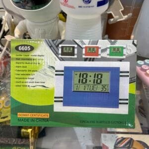 Relógio Parede Pequena Digital 6605