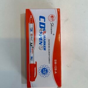 10 Caneta CD Vermelho SW128A