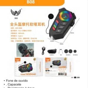 Microfone para capacete B08