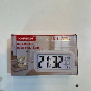 Relógio despertador digital mesa KA7053