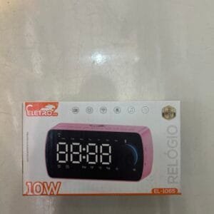 Rádio Com Relógio Digital EL1065