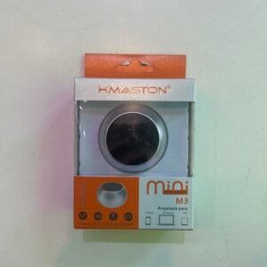 Rádio Som Redondo Metal M3 mini bluetooth hmasto