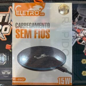 Carregador Celular Indução Sem fio 15W EL2907