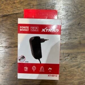 Fonte 12V 3A 5.5x2.5 XT6012