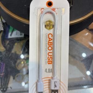 Cabo turbo 4.8A Eletro 0.3M Tipo C