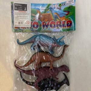 dinossauro de brinquedos com 4peças