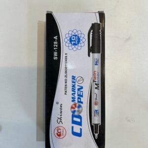 10 Caneta CD Preta SW128A