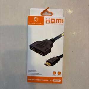 Adaptador 1 HDMI Macho para 2 Fêmea