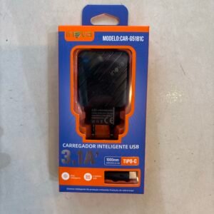 Carregador 3.1A Tipo C inova 9 Reais