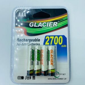 Pilha Recarregavel Glacier 2700mah AAA 04 Pilhas