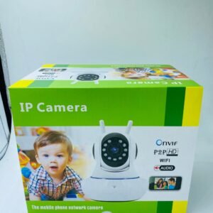 Camera De 3 Antenas Pet Ip Sem Fio Wifi 720p Robo