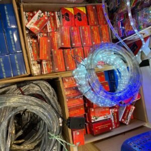 mangueira de led cor colorido azul branco e branc quete