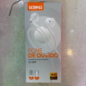 Fone Com fio Com microfone LE0215
