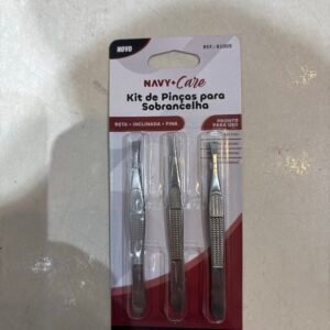Pinças cartela com 3