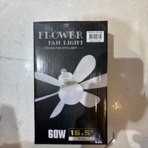 Ventilador com lâmpada 60W