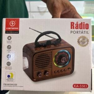 radio ka 5583 com lanterna