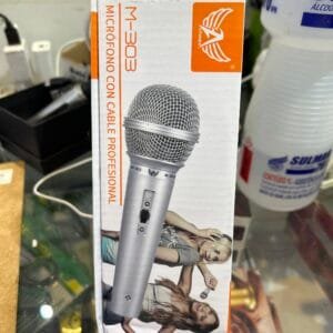 1 Microfone Com Fio M303