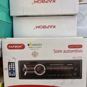 SOM radio de carro Automitivo KAZ101