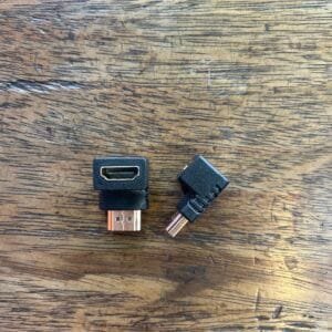 Adaptador HDMI FÊMEA P/HDMI MACHO 90 Graus