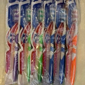 ESCOVA DE DENTES ADULTOS TRANSPARENTE MEDIA