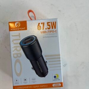 Tomara de carro USB com tipoc 67.5w