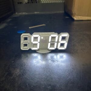 Relógio 3D Mesa