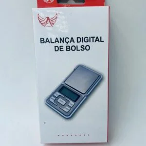 Balança digital de bolso 500G  cx preto