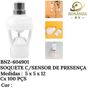 Bocal Soquete Sensor DE LAMPADA