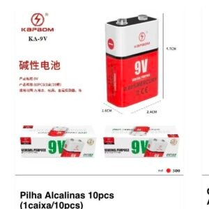 cx bateria de 9V  Kapbom C/10