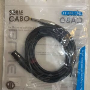 cabo para microfone 3m