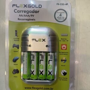carregador com 4 pilhas c16-4p