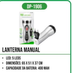 lanterna 5led DP 1906 cartela