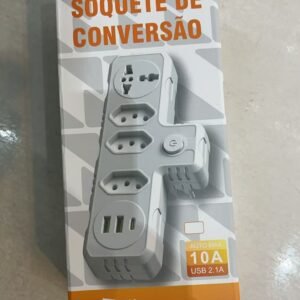 Filtro de linha /Extensao tomada com usb tipoc st803pd