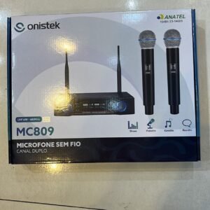microfone sem fio mc 809