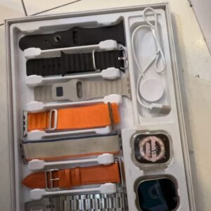 relogio smart com 07 pulseiras