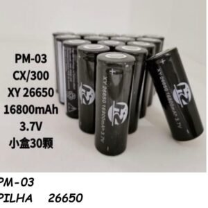 bateria para lanterna X900 26650